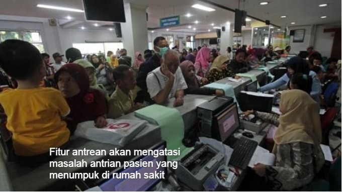 fitur antrean pada manajemen jadwal dokter di rumah sakit